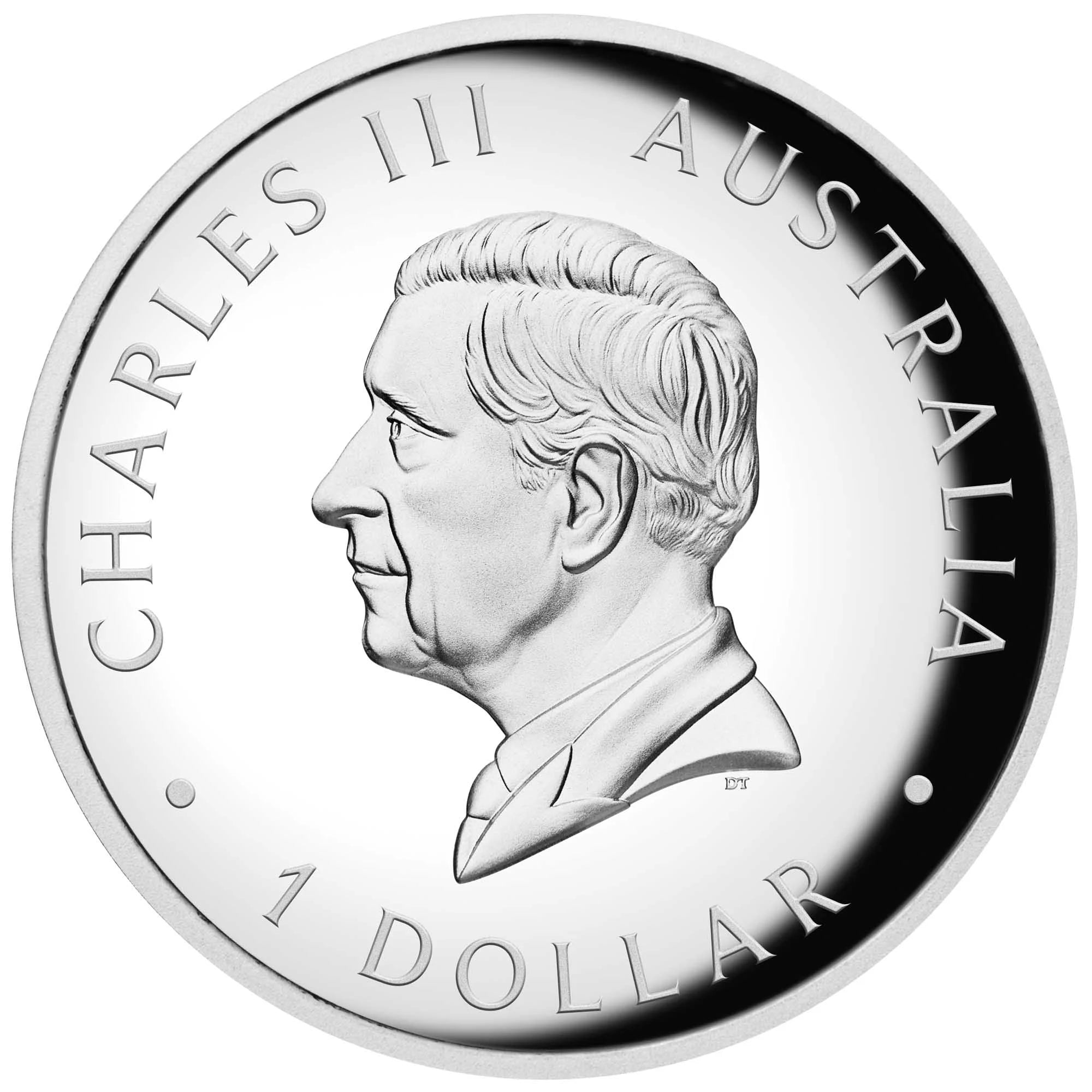 Australian Kangaroo 2025 1oz Silver Proof High Relief Coloured Coin