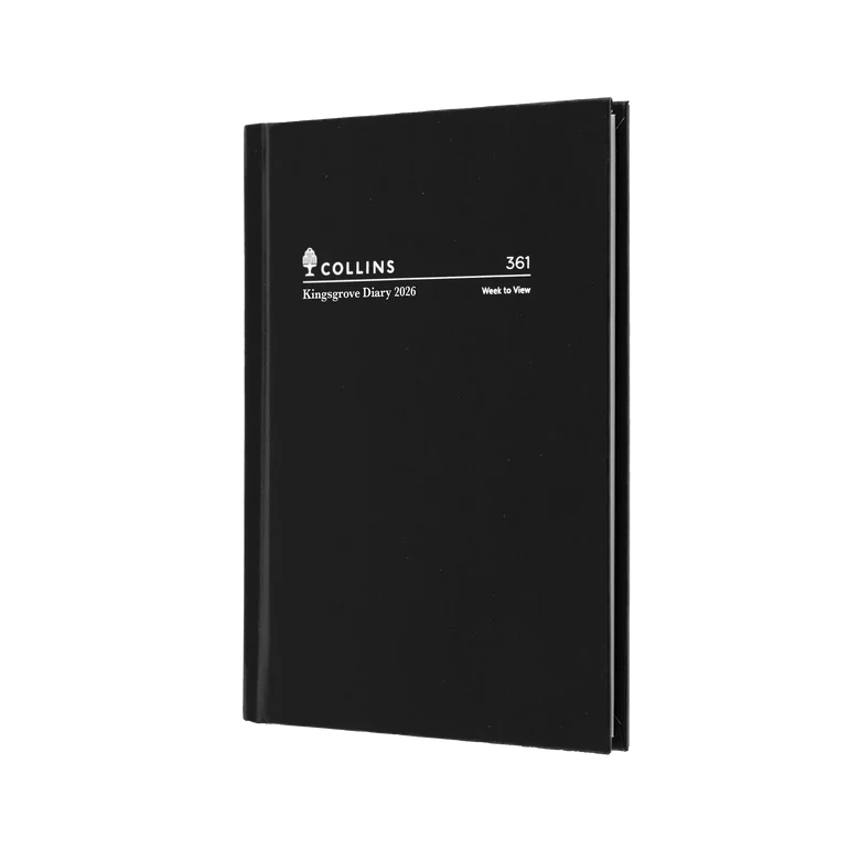 NEW Collins Kingsgrove Calendar Year 2026 Diary/Planner, Week to View, A6 Hard Cover - P361.P99-26