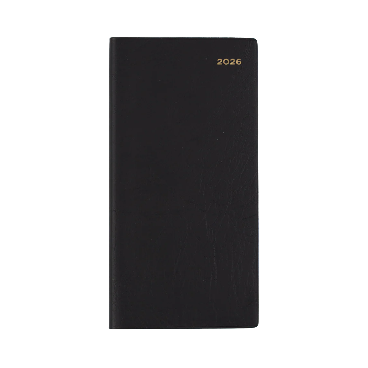 Collins Belmont Slimline Calendar Year 2026 Diary/Planner, Week to View, B6/7 Padded Cover
