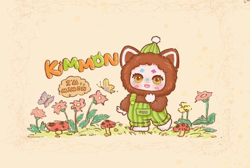KIMMON MIMON Collectible Mystery Box Plush