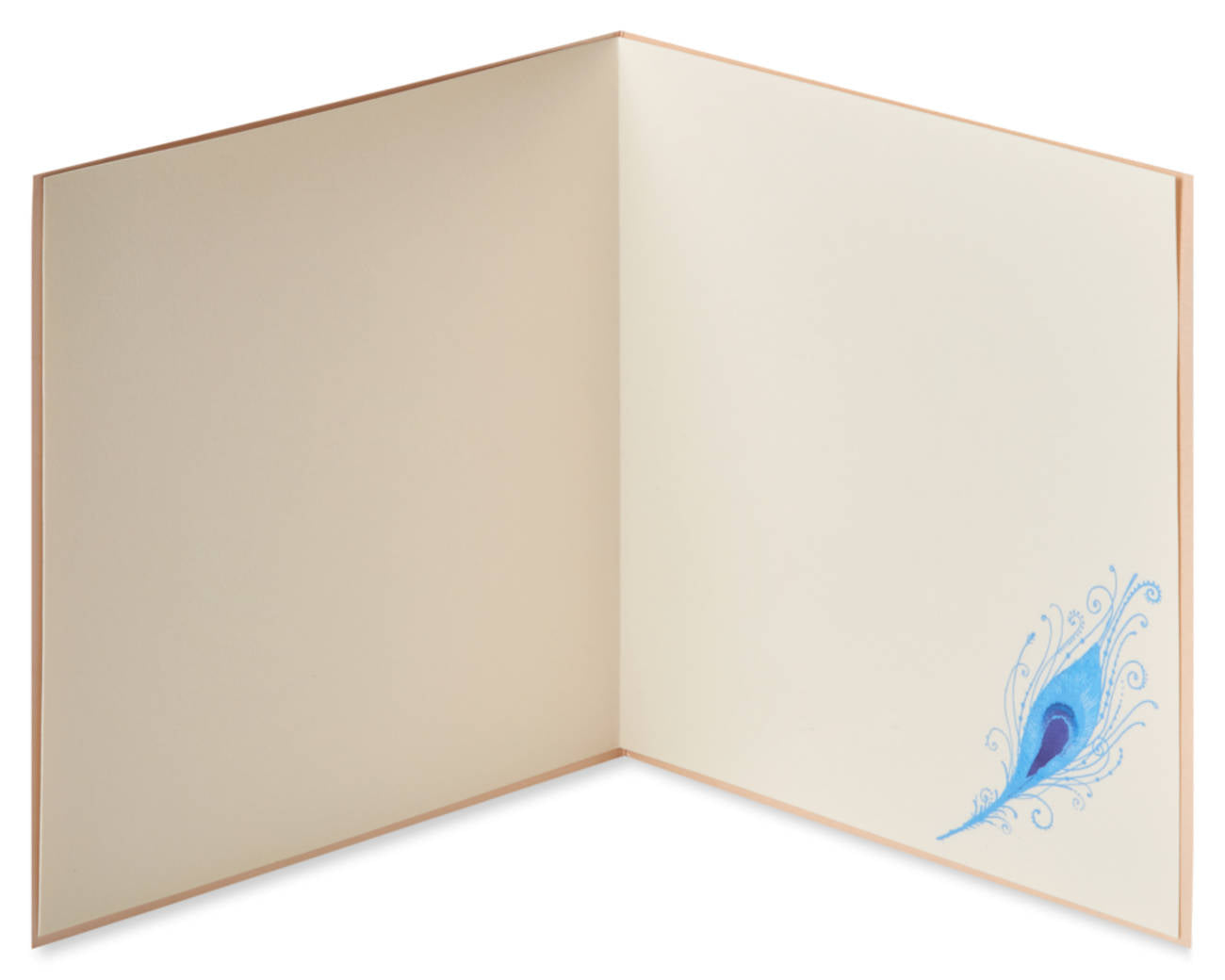 Papyrus - Stunning Peacock Design Card