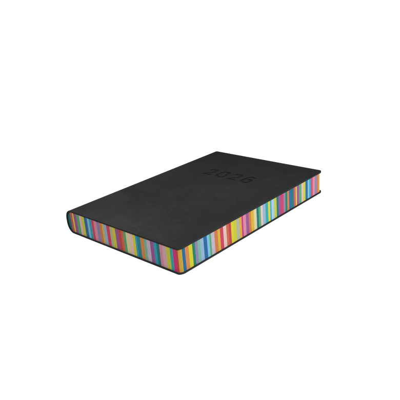 Collins Edge Rainbow Calendar Year 2026 Diary/Planner, Day to Page, A5 Soft Cover - ED151.U96-26