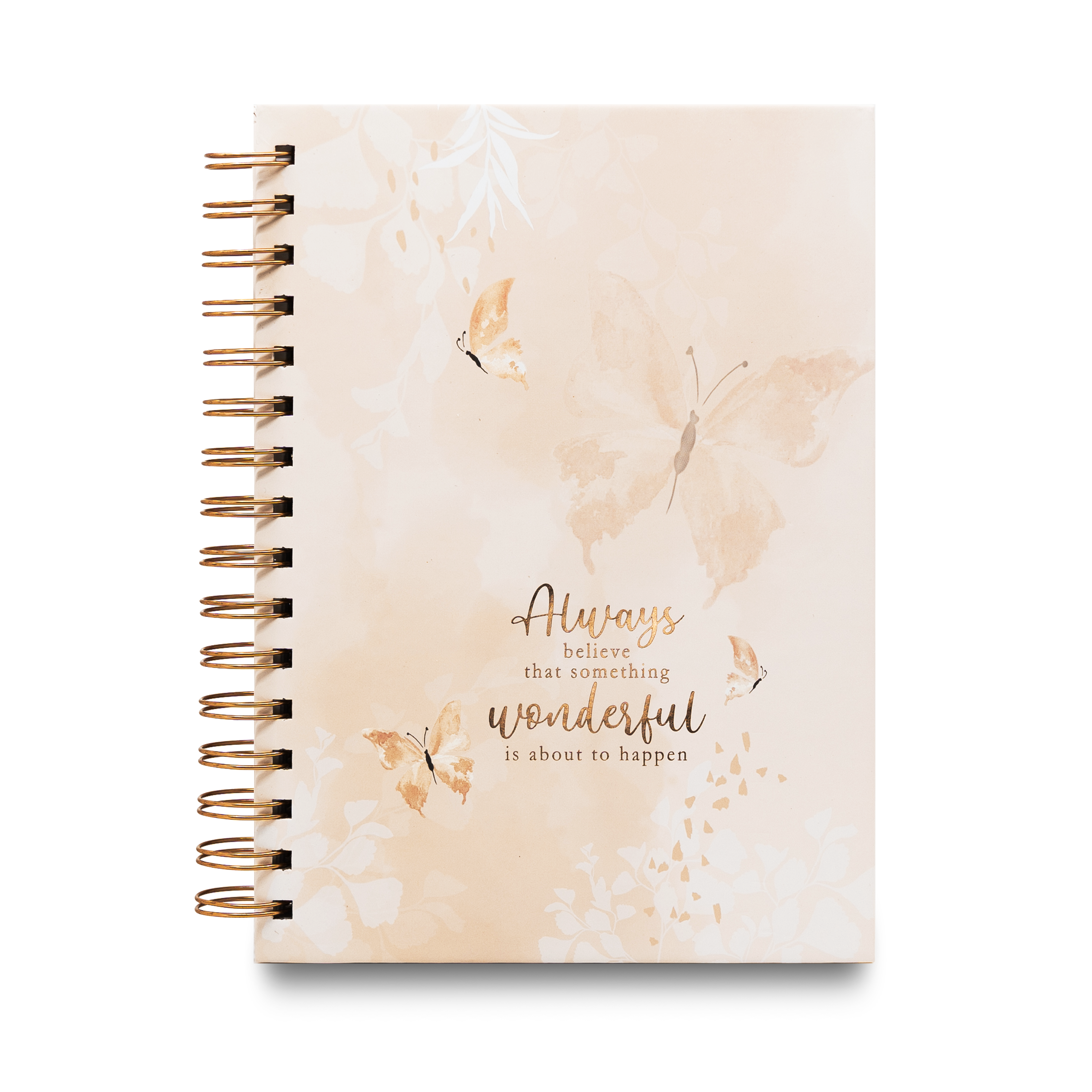 Angel Notebook With Message - A5 Spiral Notebook