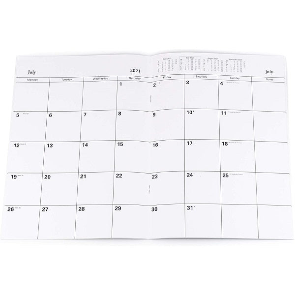 Collins Colplan Month to View Planner Diary 2026 Geo Blue 51C57