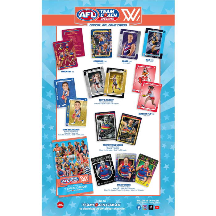 AFLW Woman's Footy Card Sealed Box