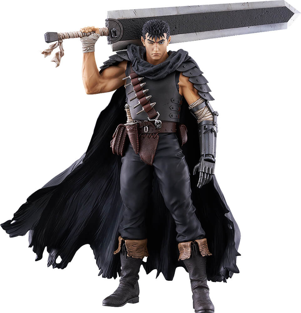 BERSERK Pop Up Parade Guts Black Swordsman L Size 220mm Figure NEW