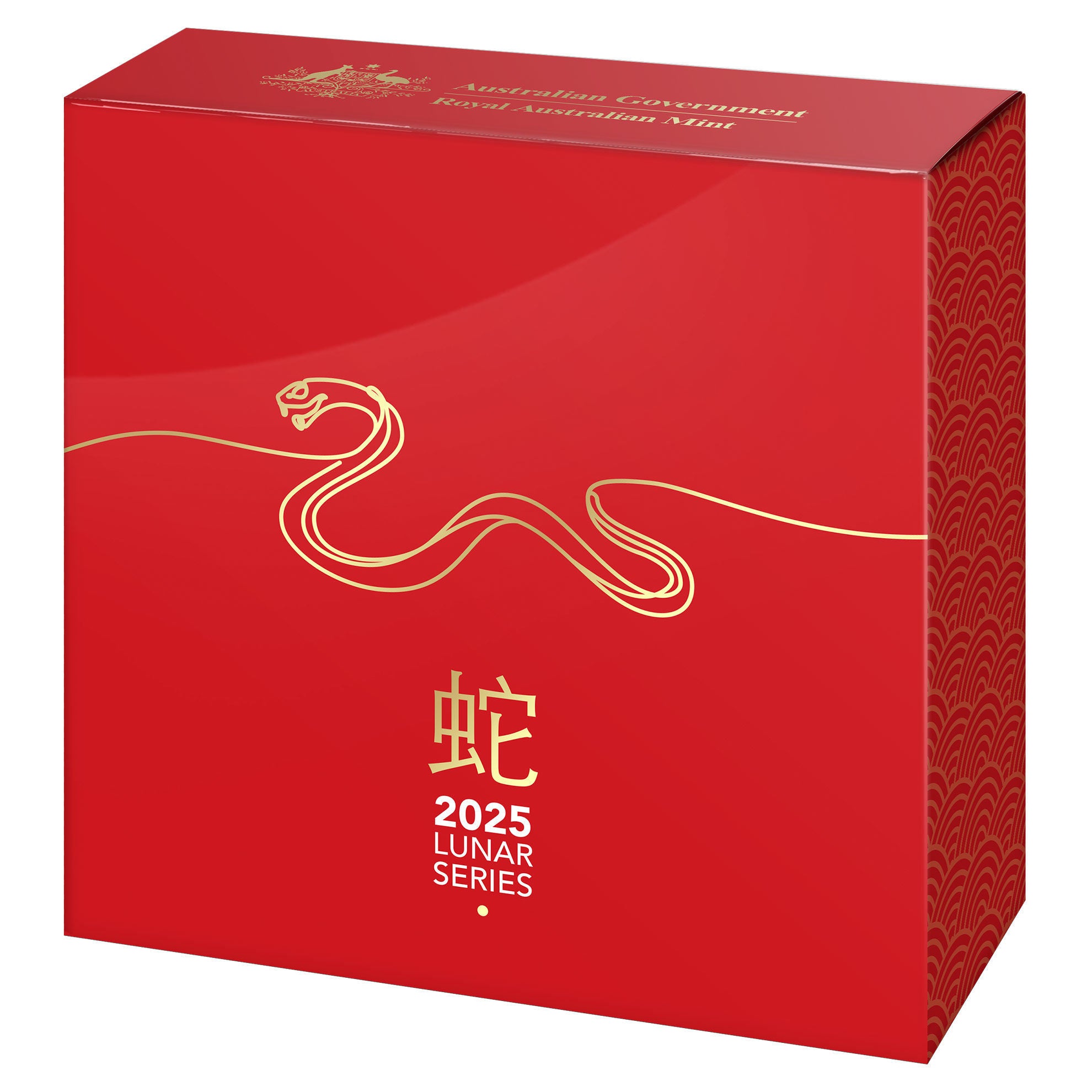 Royal Australian Mint - Lunar Year of the Snake - $5 Silver Proof Domed Coin