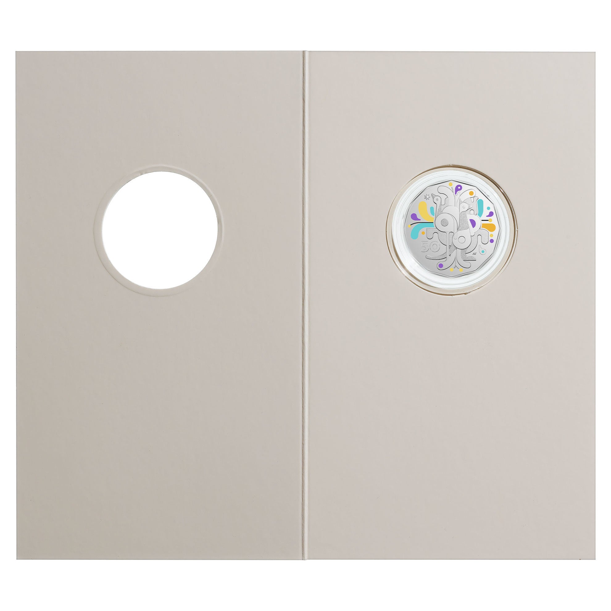 Royal Australian Mint - Celebrations - Uncirculated 50-Cent Celebration Coin