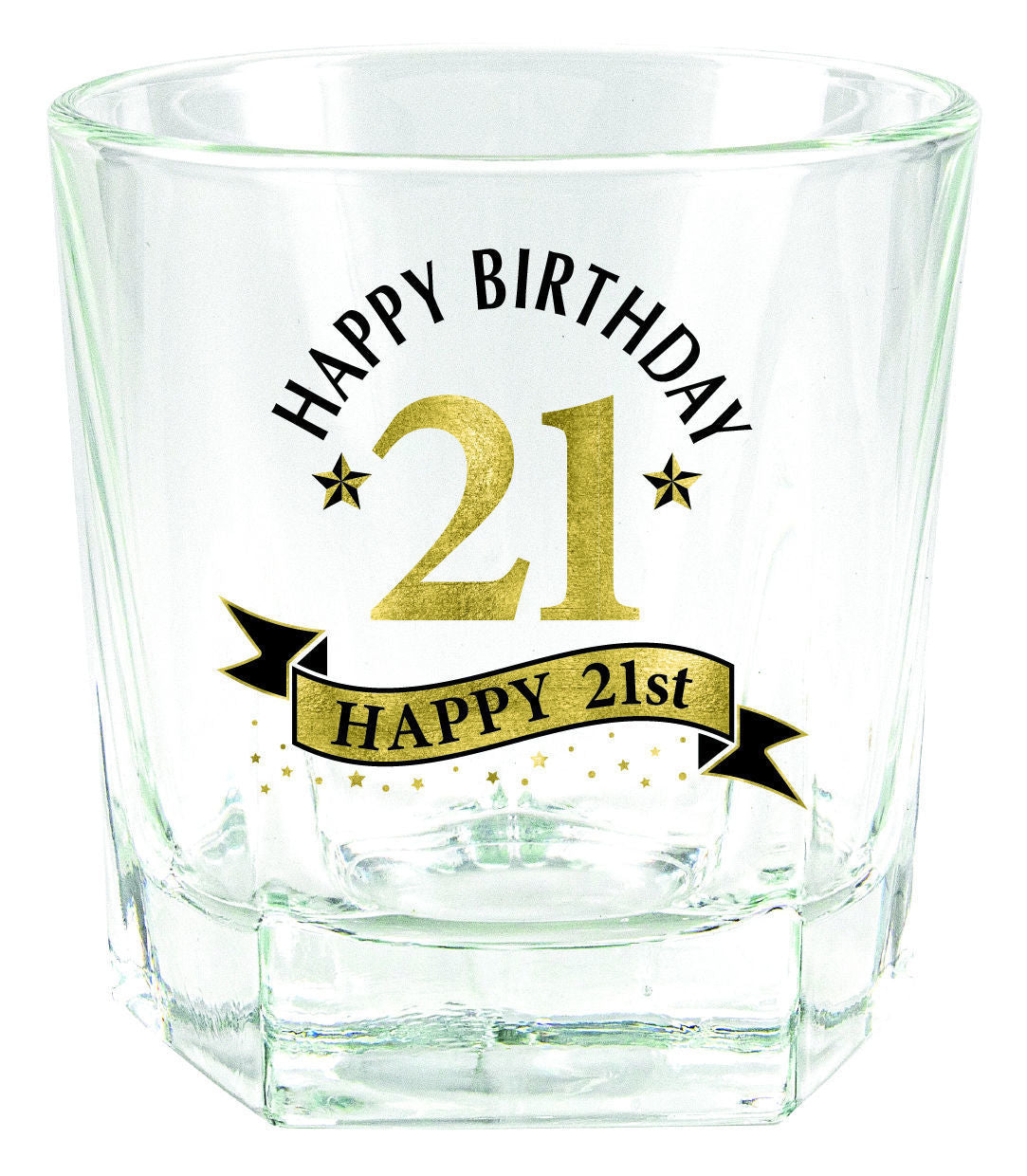 Landmark Wood Box 21st Birthday Gift Set (Whisky Glass)