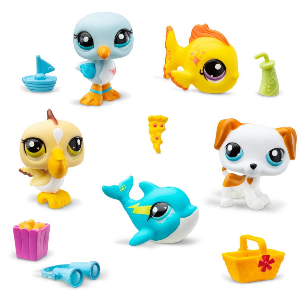 Littlest Pet Shop- Beach Besties Collector 5 Pack