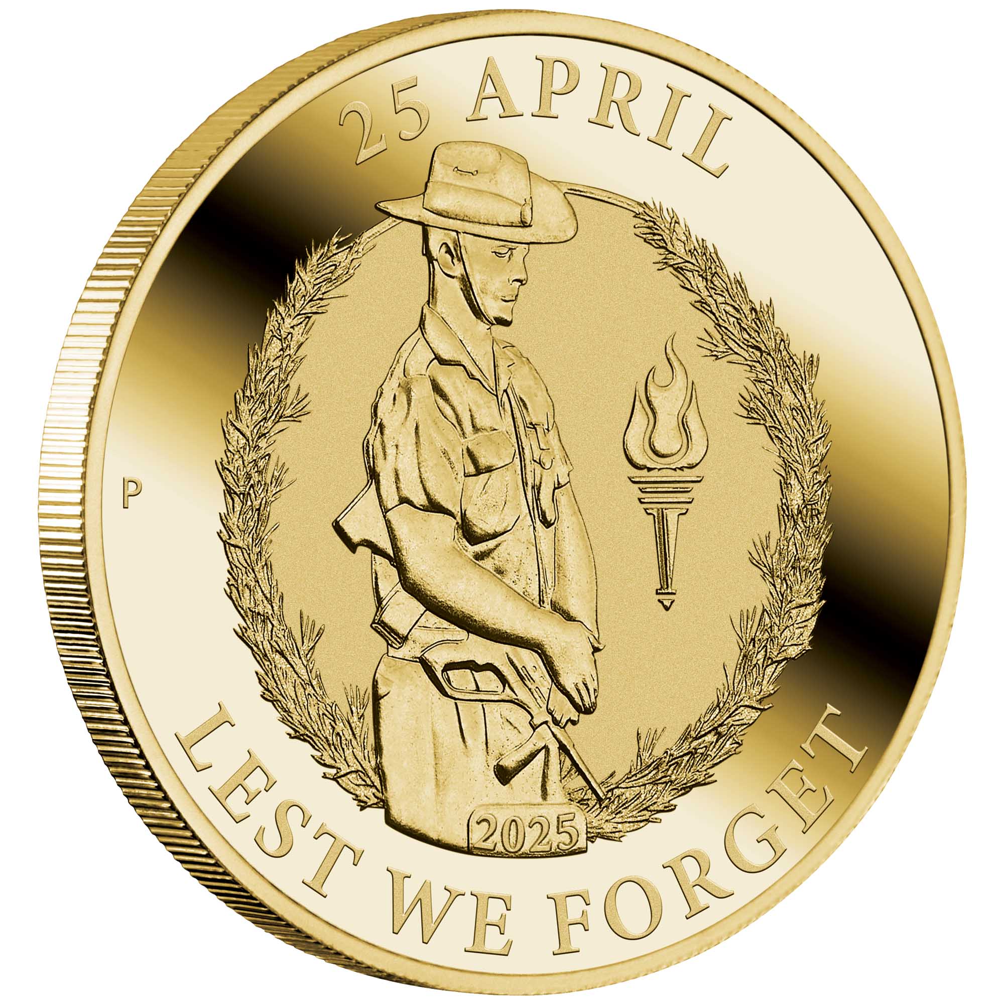 Anzac Day 2025: $1 Commemorative Coin in Illustrated Card (Australian Legal Tender)