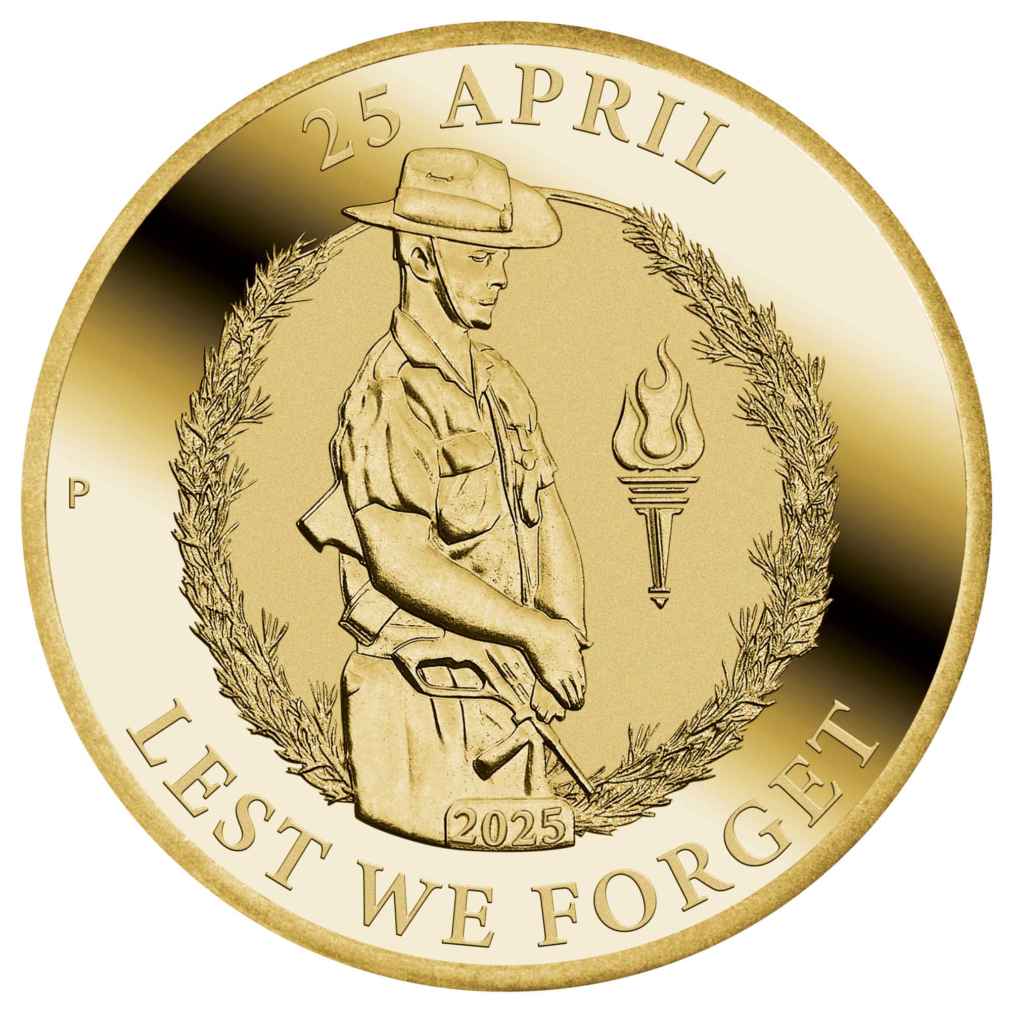 Anzac Day 2025: $1 Commemorative Coin in Illustrated Card (Australian Legal Tender)