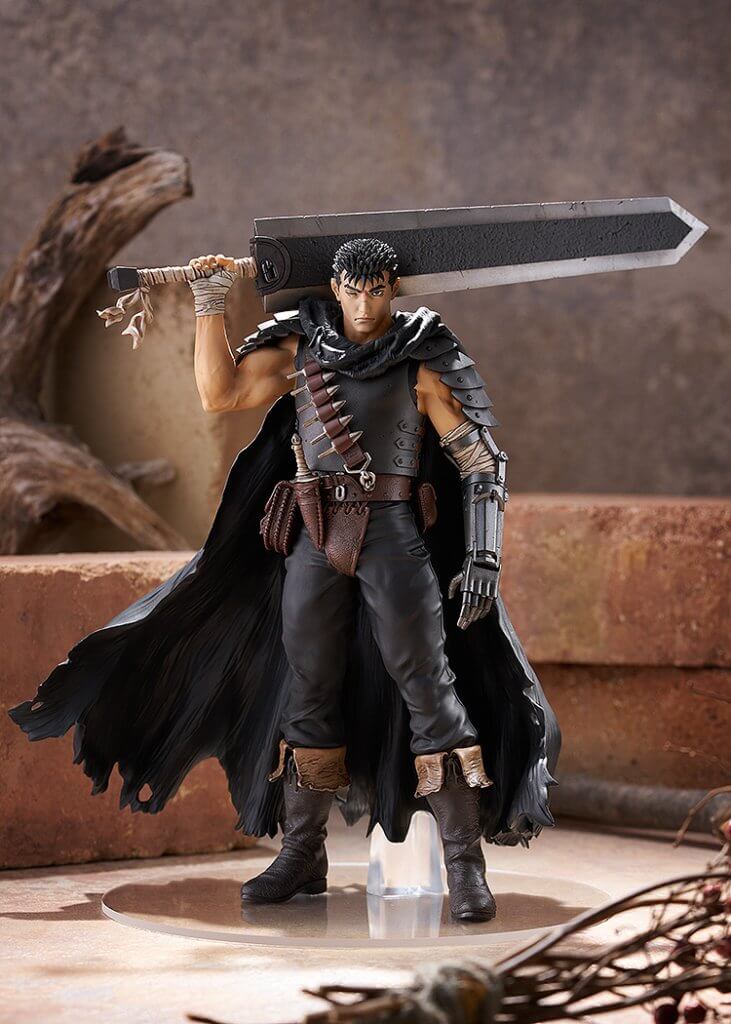 BERSERK Pop Up Parade Guts Black Swordsman L Size 220mm Figure NEW