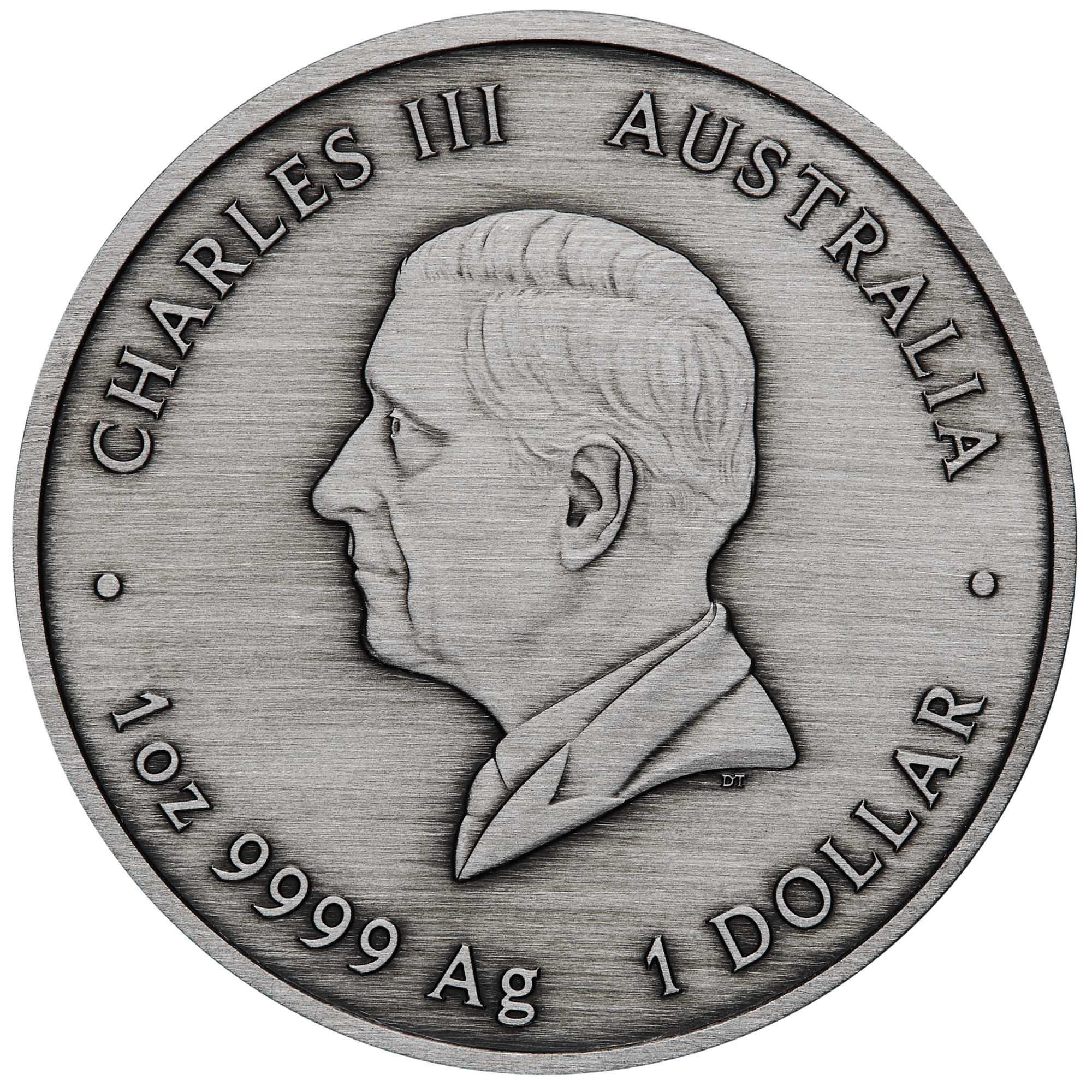 225th Anniversary of Australian Proclamation Coins - Pillar Dollar 2025 1oz Silver Antiqued Coin