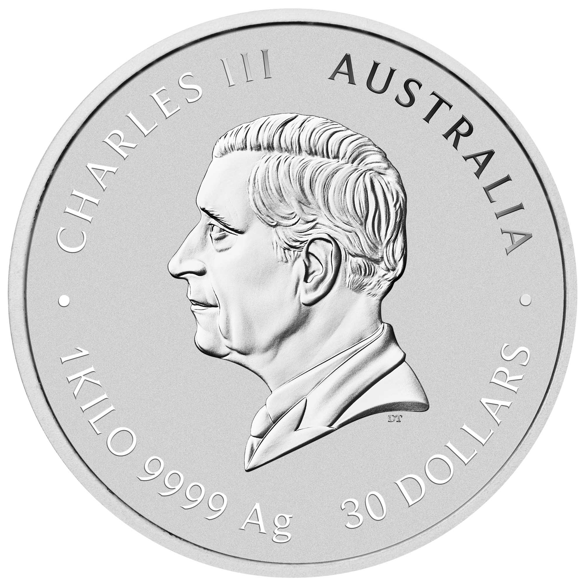 Australian Lunar Series III 2026 Year of the Horse 1 Kilo Silver Coloured Coin with Gold Privy Mark