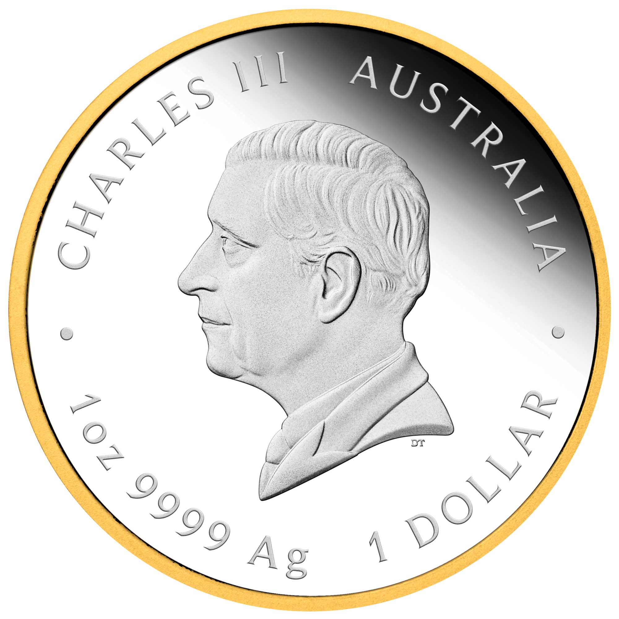 Australian Kangaroo 2026 1oz Silver Proof High Relief Coloured Coin