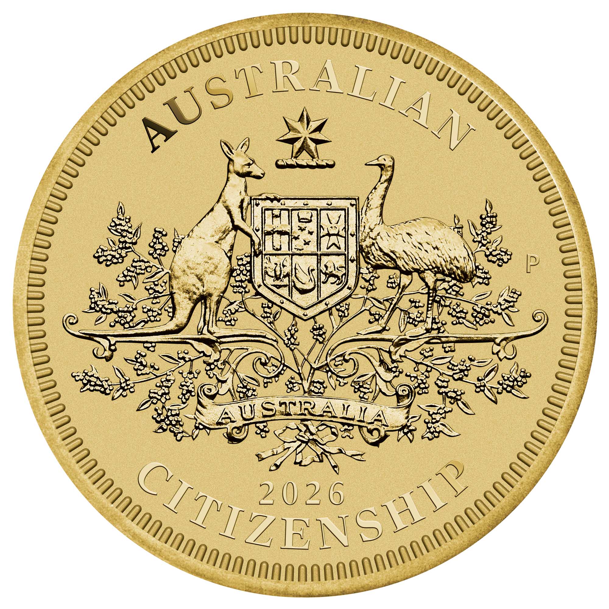 Australian Citizenship 2026 Coin in Card