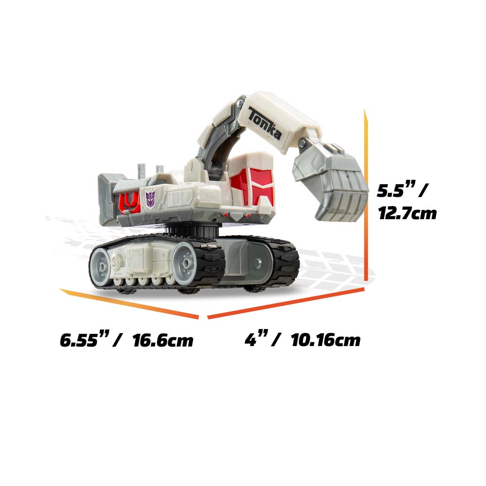 Megatron Excavator dimensions