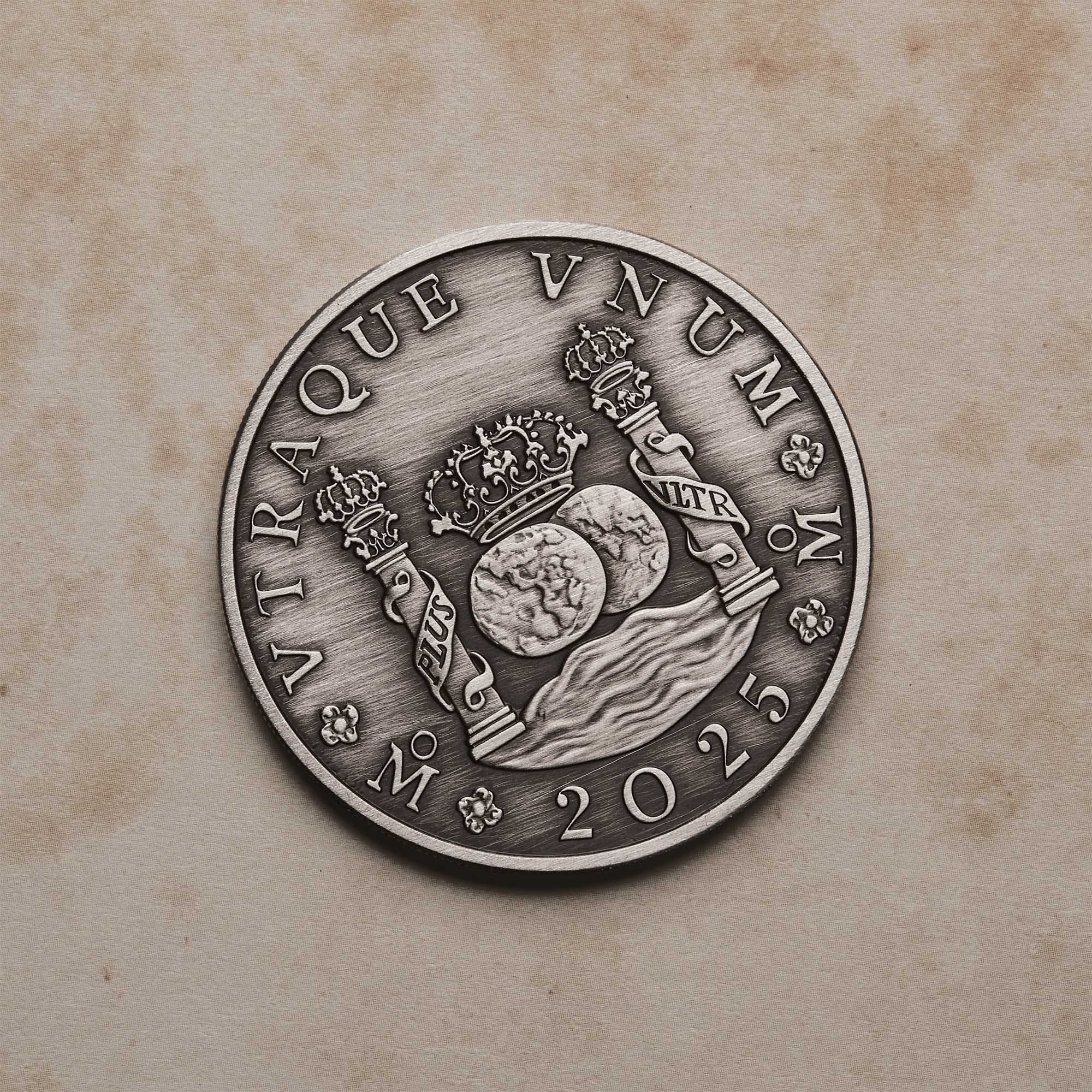225th Anniversary of Australian Proclamation Coins - Pillar Dollar 2025 1oz Silver Antiqued Coin