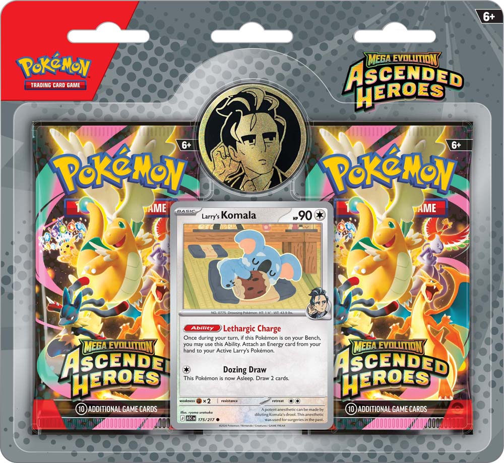 Pokmon TCG Ascended Heroes Collection Erika/Larry Assorted Design Presents Station Pokmon TCG Ascended Heroes Collection Erika/Larry Assorted Design Presents Station