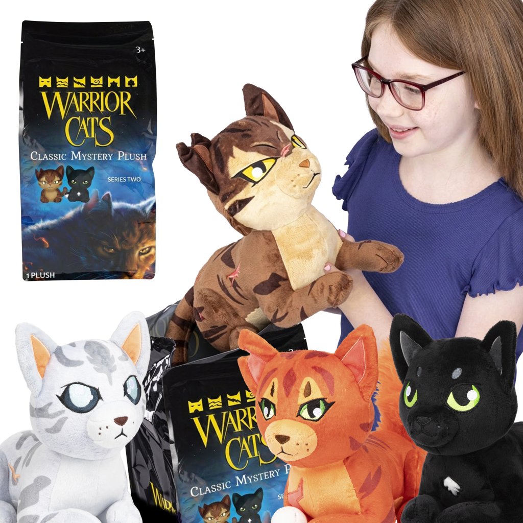 Pre-Order Warrior Cats Large Mystery Plush Series 2