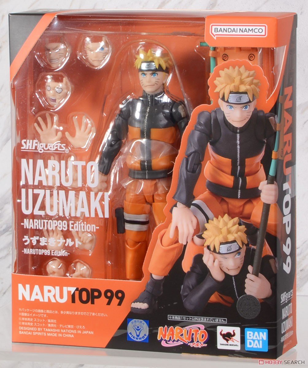 S.H.FIGUARTS Naruto: Naruto Uzumaki -Narutop99 Edition-