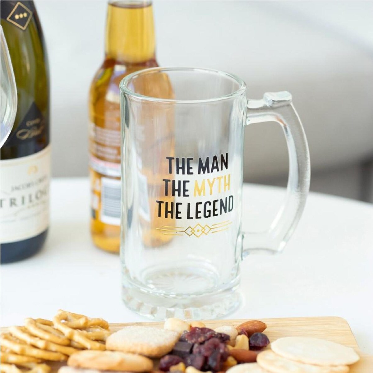 Splosh Sip Celebration The Man The Myth The Legend Beer Glass