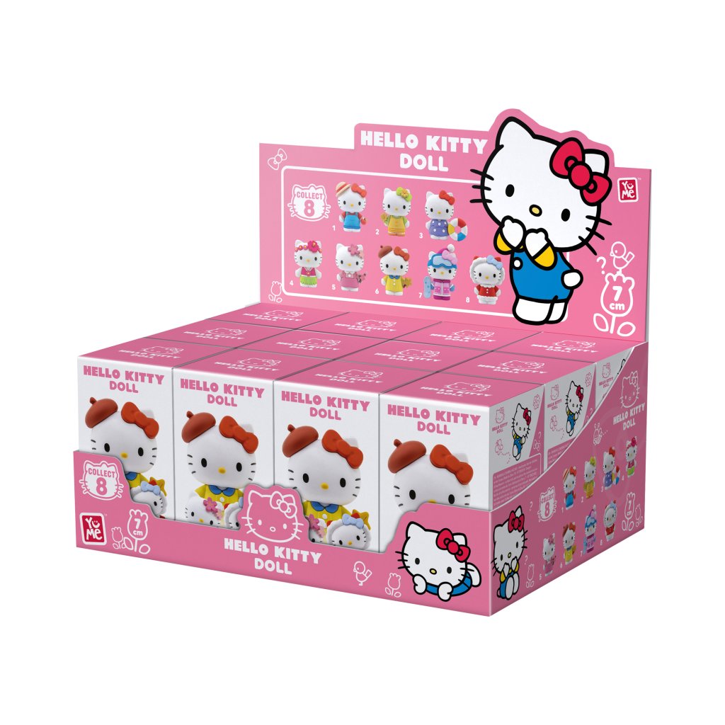 HELLO KITTY - Dress Up Diary 7cm Four Seasons Figurine Collection PDQ