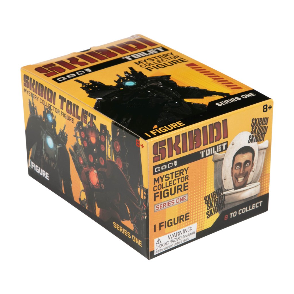 Skibidi Toilet Series 1 single figure box