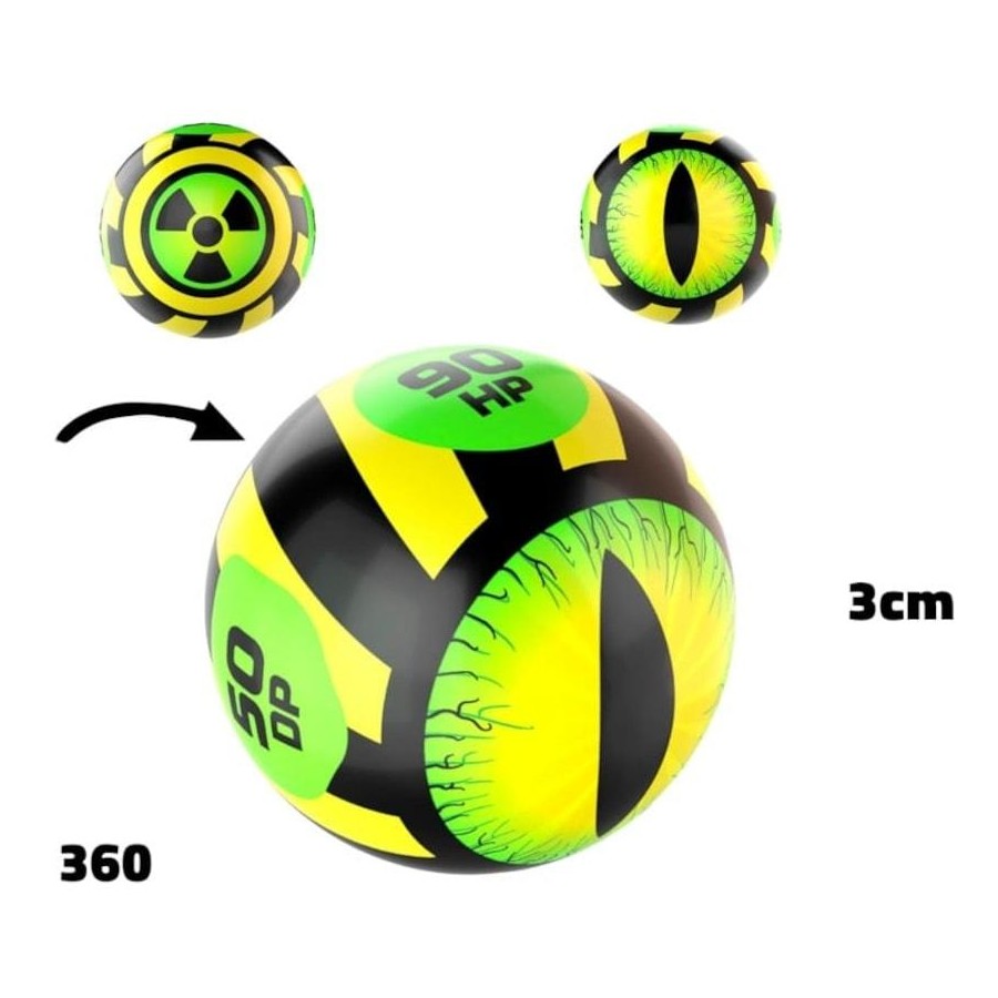 Freak Marbles blind bag 1+1 pack packaging by World Alive, ages 4+