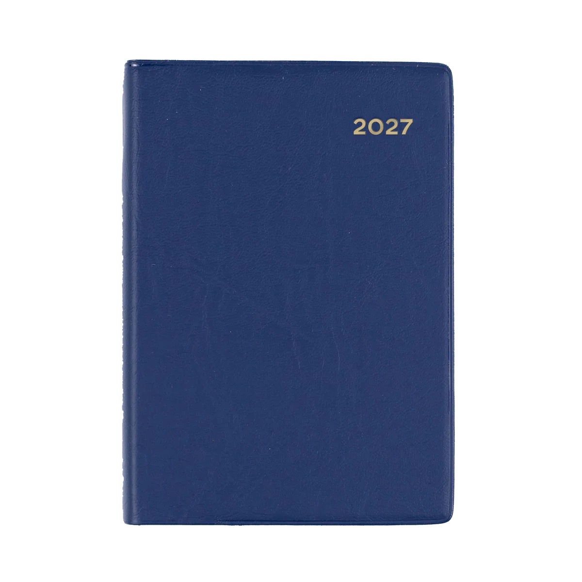 Front view of the Navy Collins Belmont 2027 A7 diary