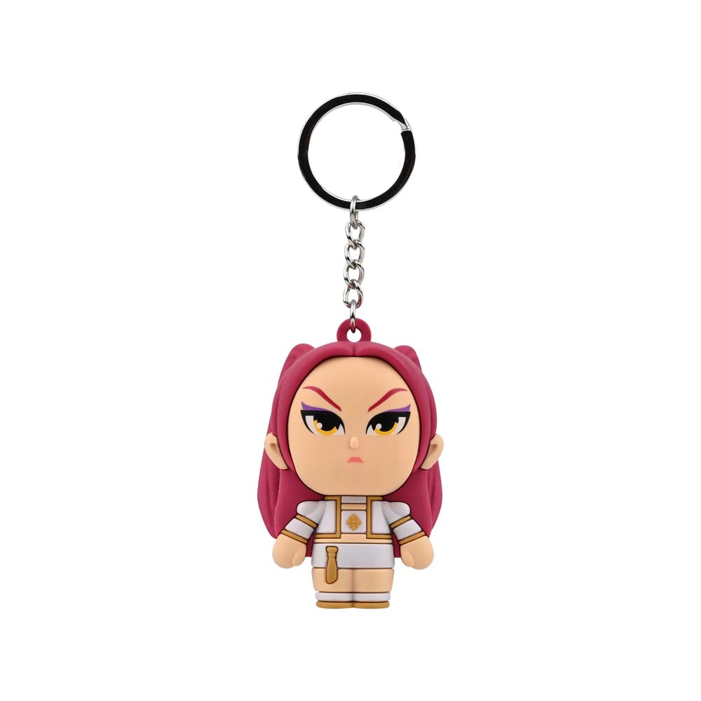 YuMe K-Pop Demon Hunters black outfit keychain from Series 1