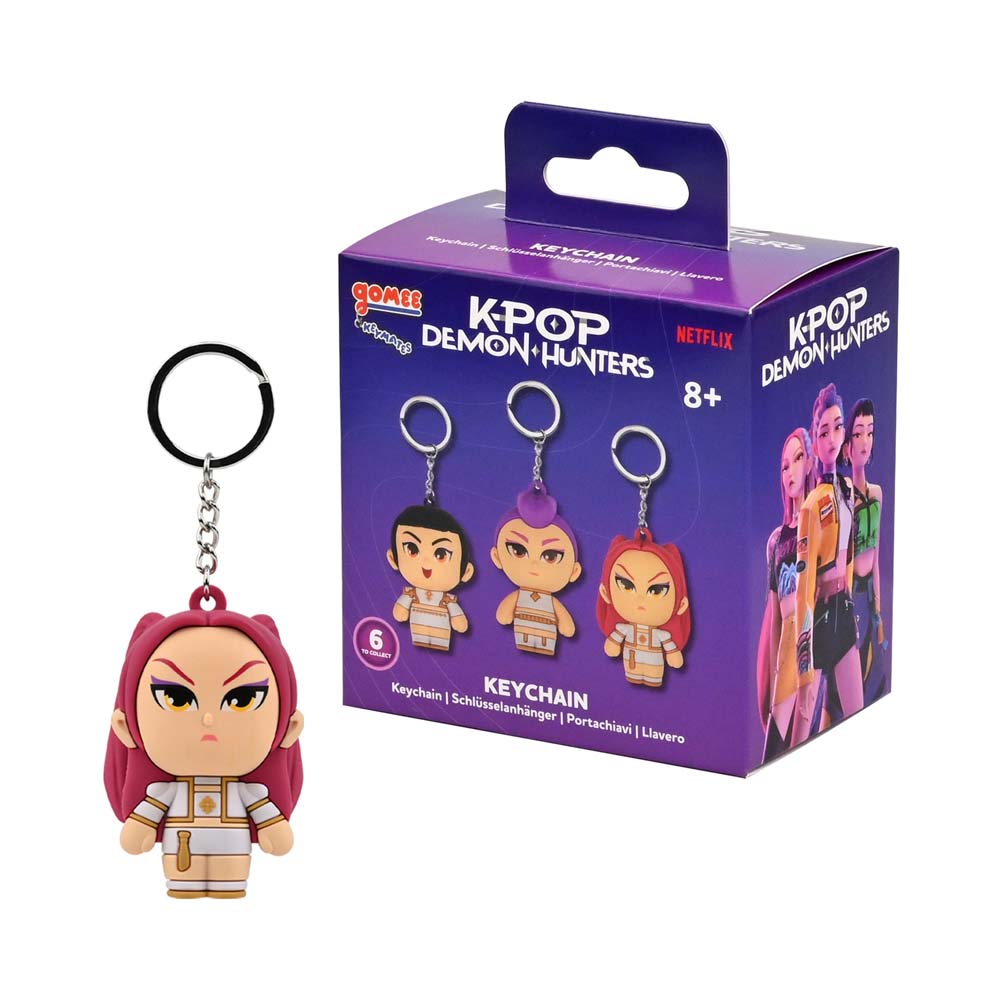 YuMe K-Pop Demon Hunters character keychain from Series 1