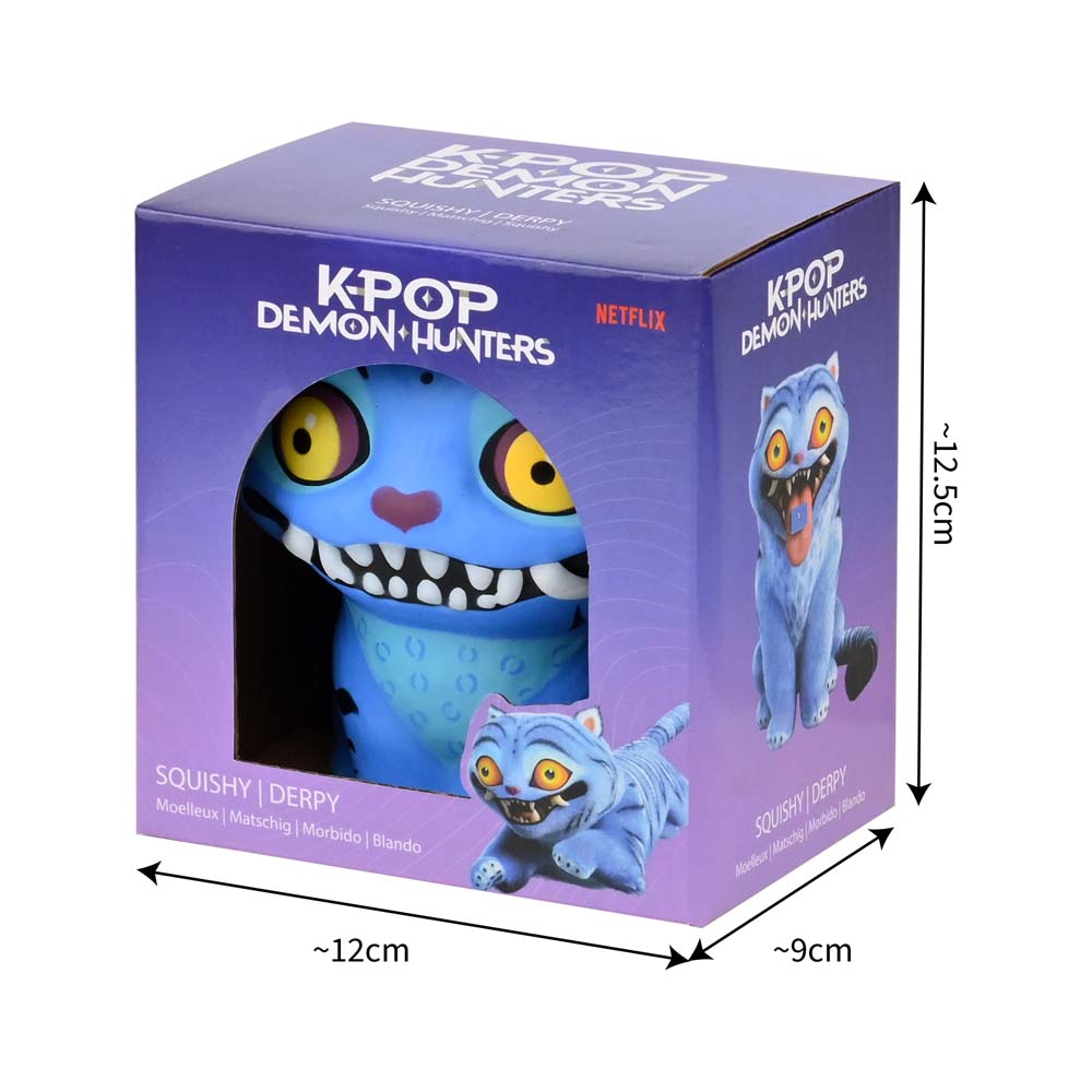 YuMe K-Pop Demon Hunters Squishy Derpy package dimensions