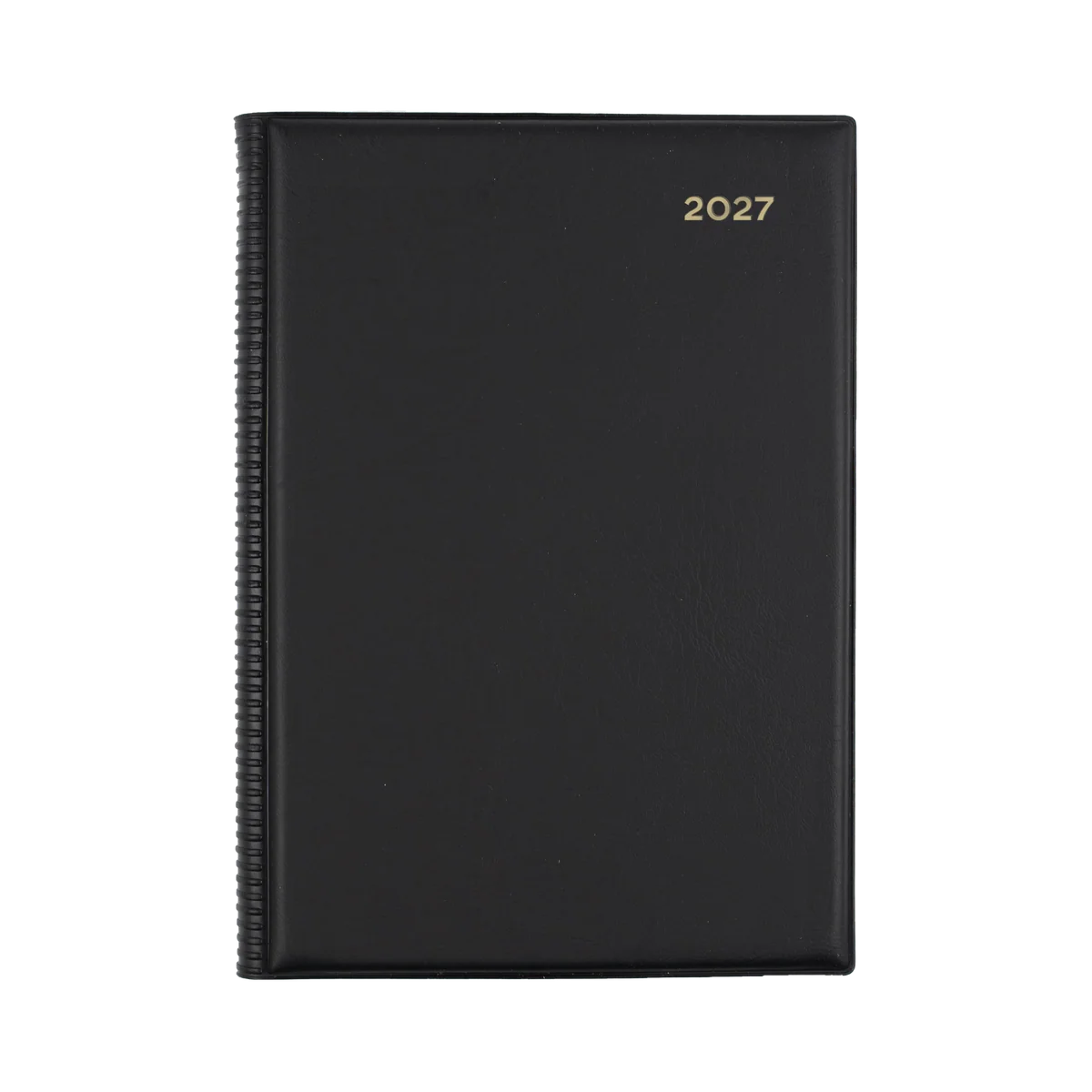 Collins Belmont 2027 A5 Day to Page Diary interior showing Day to Page layout with appointment times