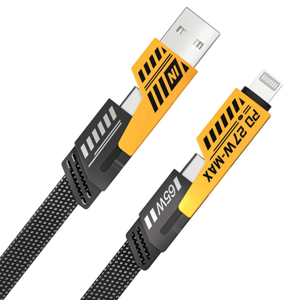 iGear 4 in 1 Charge & Data Cable – iPhone & USB-C Compatible IG1966