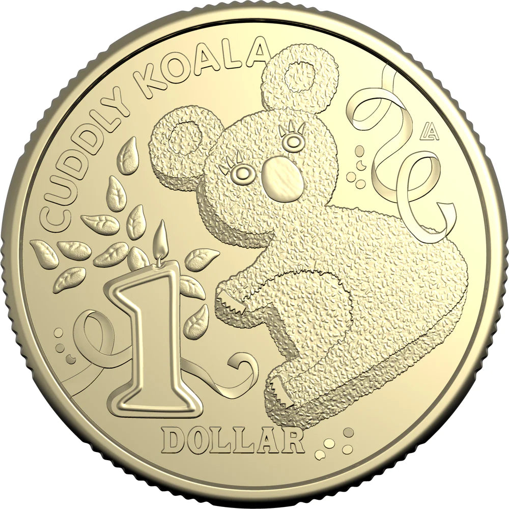 AWW Birthday Cake 10 Coin in Cards & 10 $2 Coloured Coins Bundle