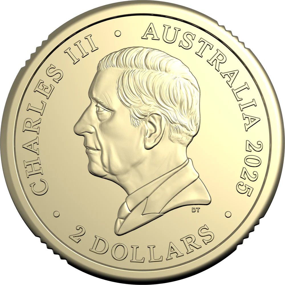 80 Years On: Remembering the Second World War 2025 $2 'C' Mintmark Coloured Uncirculated Coin