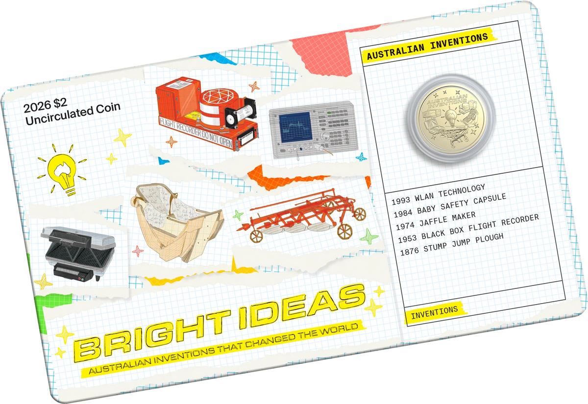 Bright Ideas 2026 $2 Uncirculated Coin in Card