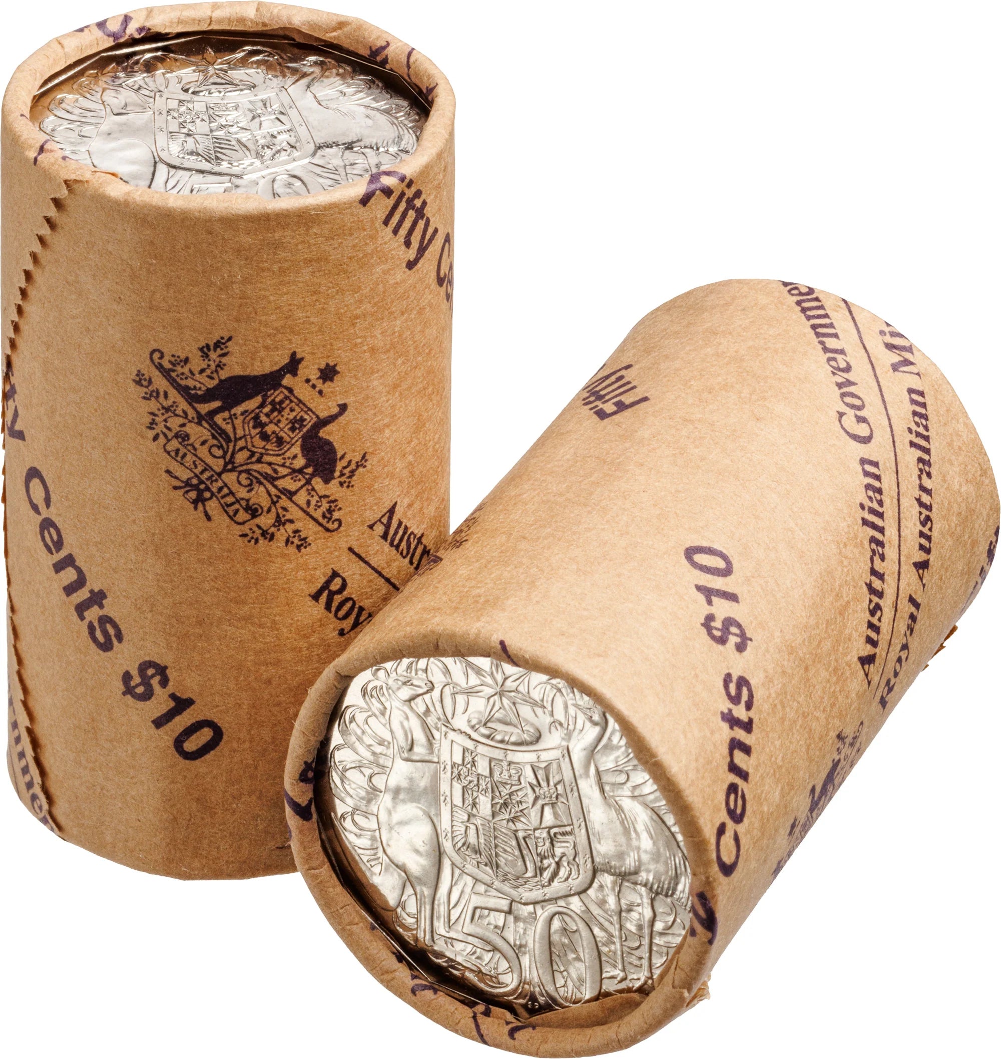 2026 50c Circulating Coin Roll Non-Premium - 50 Cents