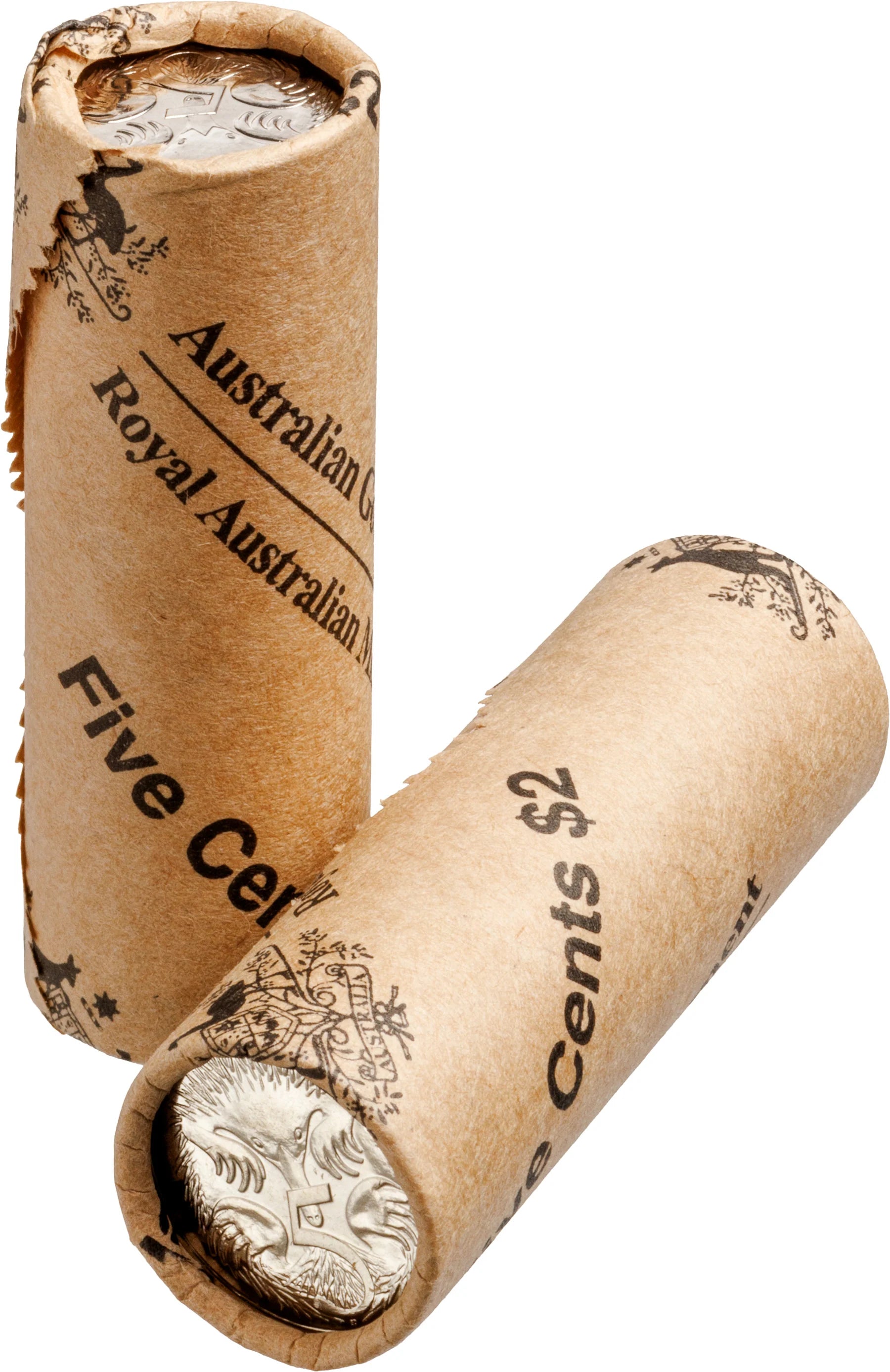 2026 Circulating Coin - Non-Premium Roll Set (denomination: 5c, 10c, 20c, 50c, $1 and $2)