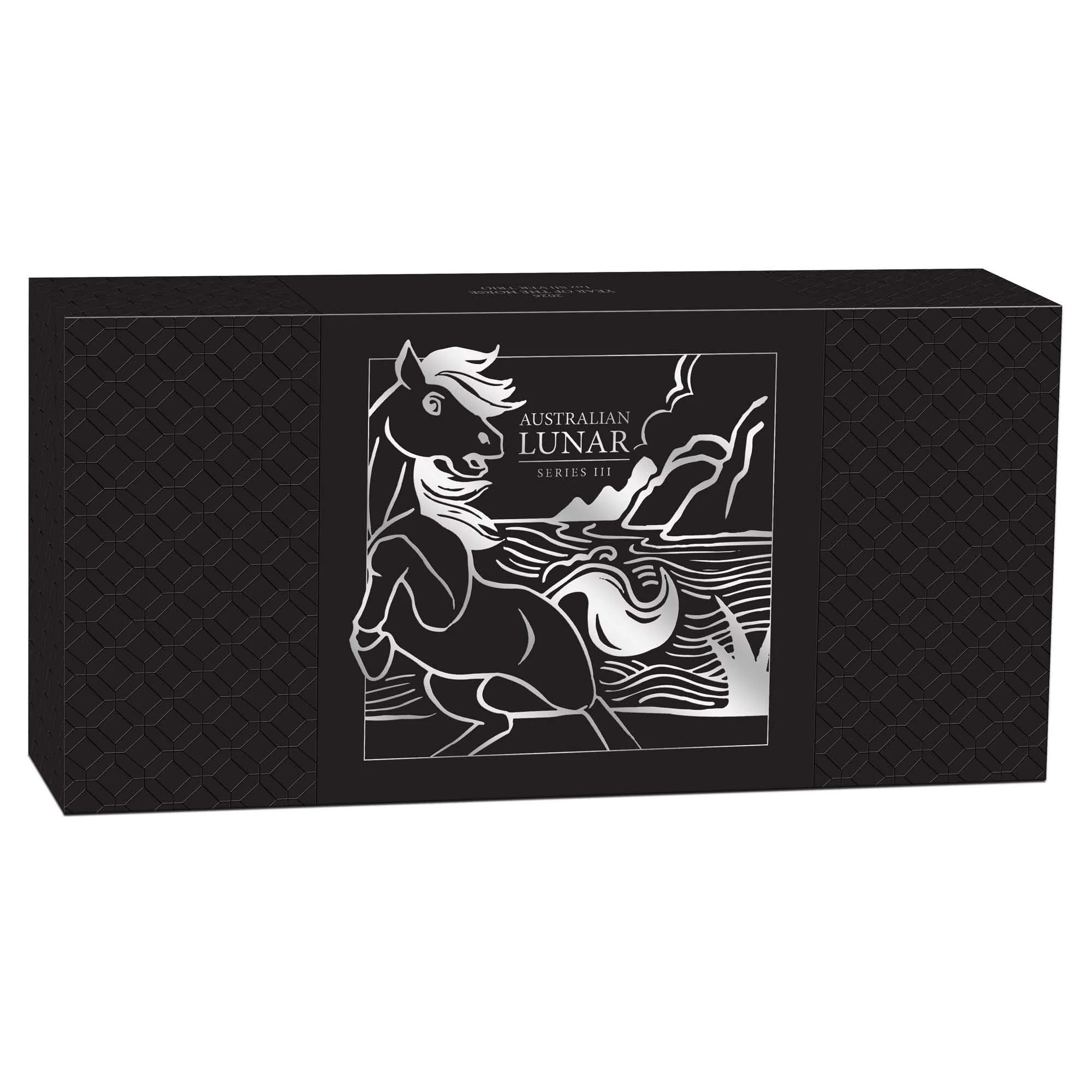 Australian Lunar Series III 2026 Year of the Horse 1oz Silver Trio