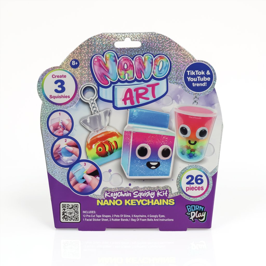 Nano Art- Nano Art Keychain Squishy Kit