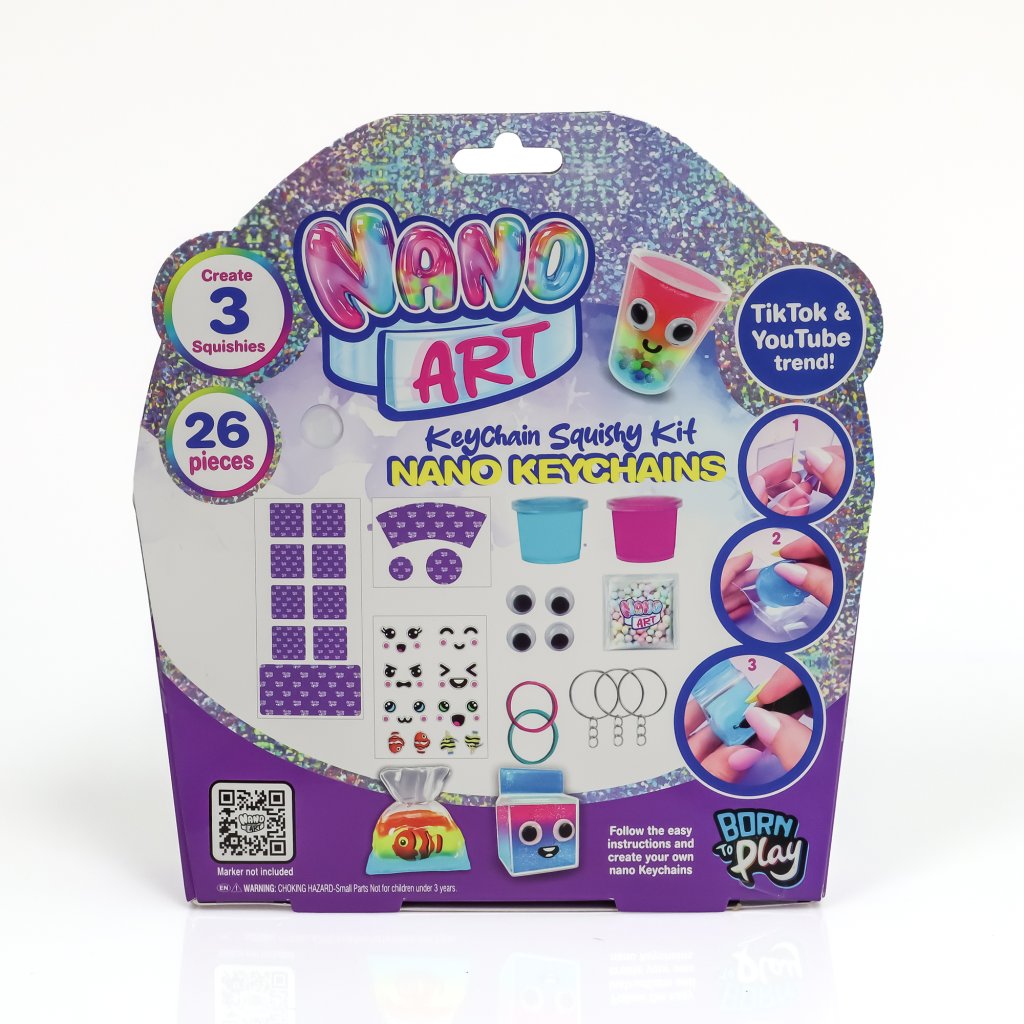 Nano Art- Nano Art Keychain Squishy Kit