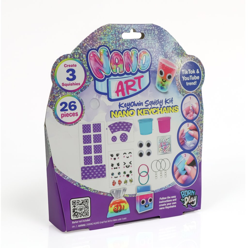 Nano Art- Nano Art Keychain Squishy Kit