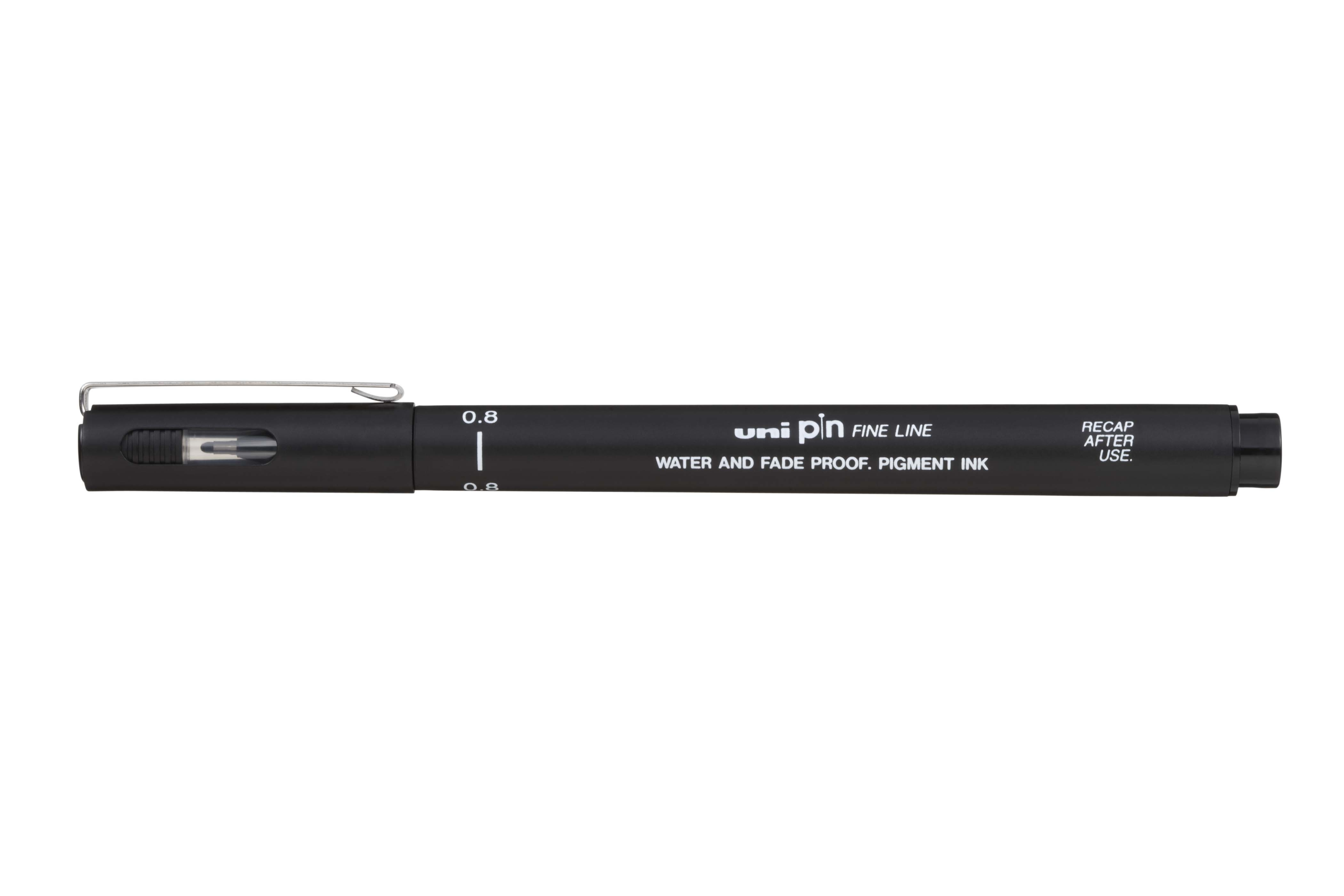 Uni-Ball Uni Pin Fineliner Black Tip Size 0.1 to 0.8