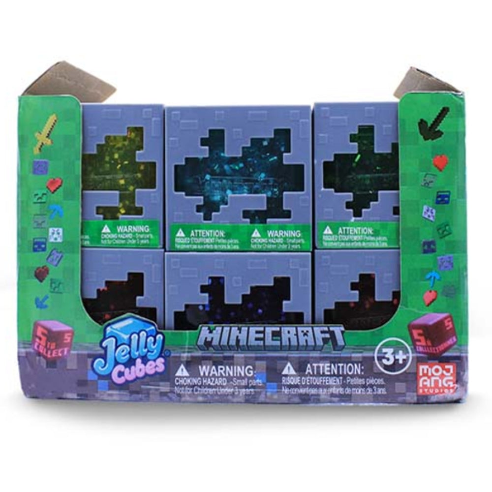 Minecraft Jelly Cubes product packaging