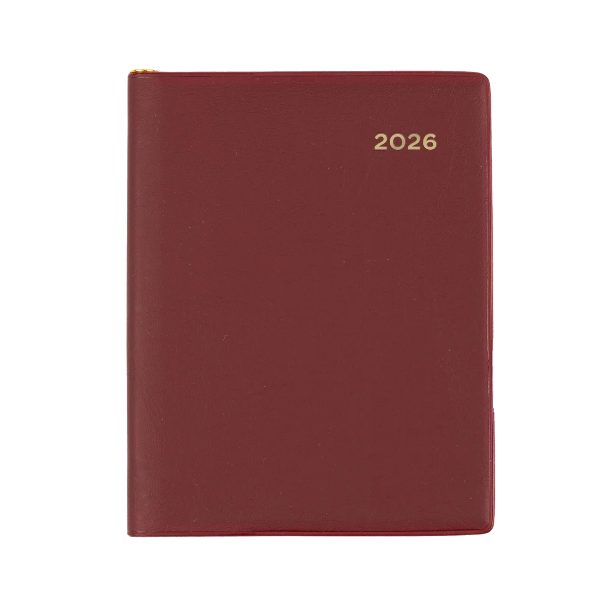 Collins Belmont Slimline Calendar Year 2026 Diary/Planner, Week to View, B6/7 Padded Cover