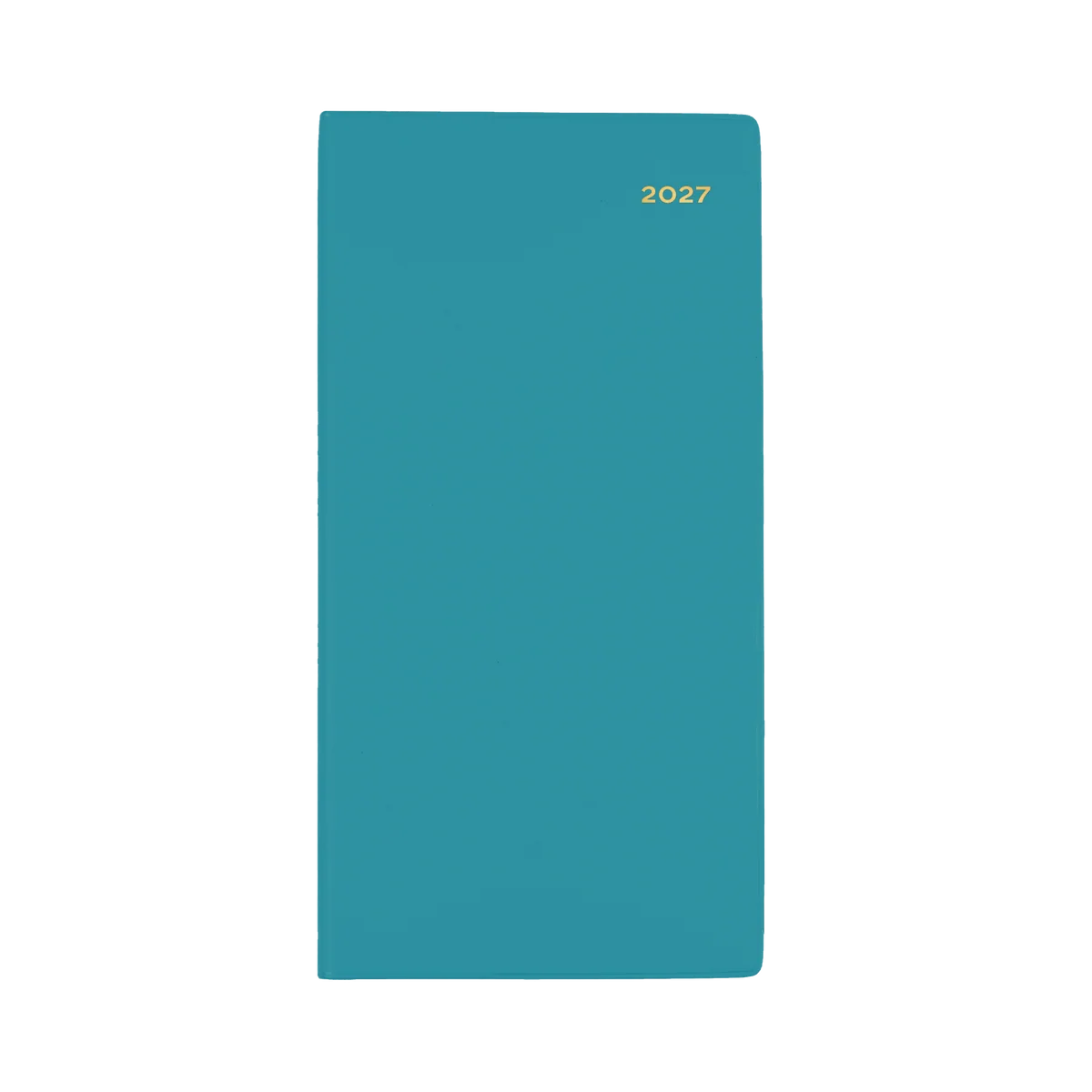 Teal Collins Belmont 2027 B6/7 slimline week-to-view diary