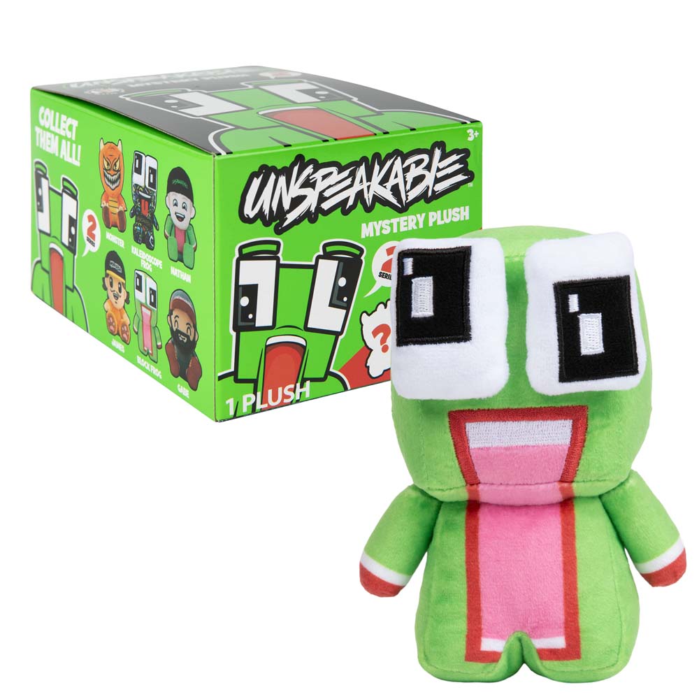 Unspeakable Mystery Plush Series 2 - Block Frog character plush with blind box